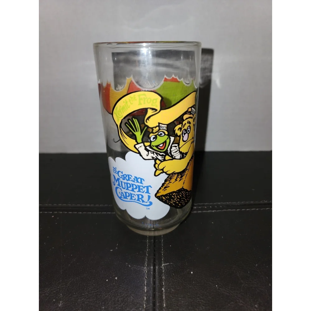 Vintage 1981 McDonalds The Great Muppet Caper Kermit the Frog Fozzie Bear Gonzo